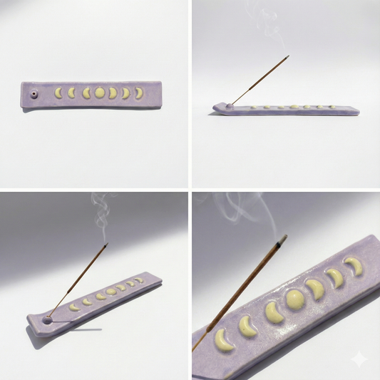 Porta incienso fase lunar